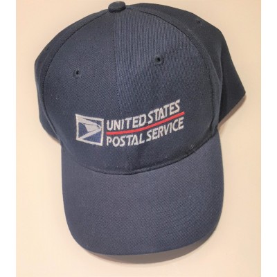 USPS Postal Post Office Baseball Cap Visor Wide Brim Sun Tennis Cotton Cap Navy  eb-67369369